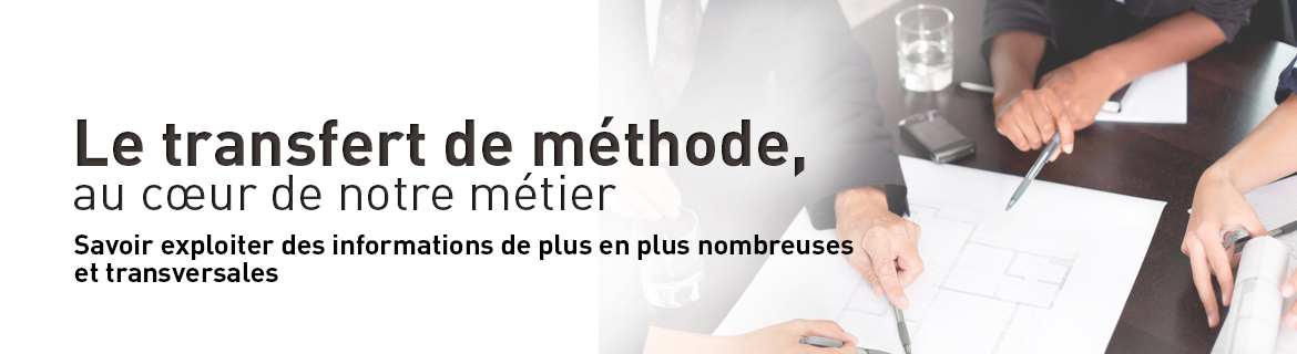 Formations et transfert de méthode